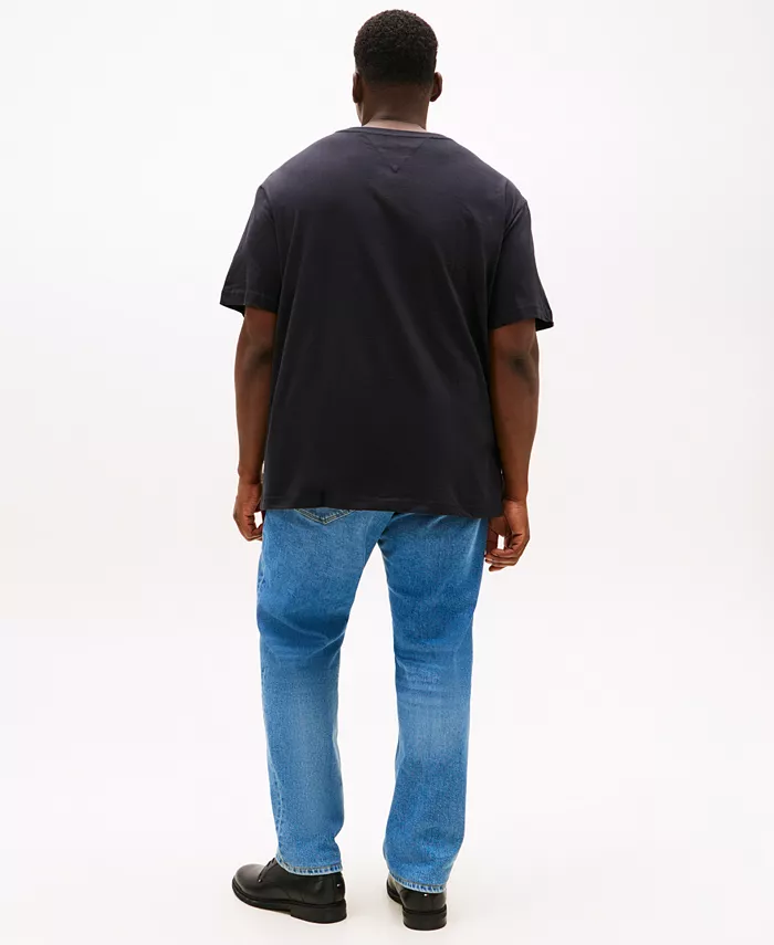 Мужская футболка с коротким рукавом Big & Tall Tino Logo Tommy Hilfiger, черный — фото 2
