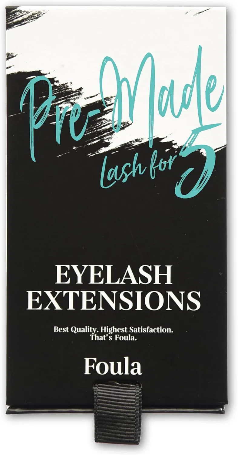Ресницы Foula 5D Premade Lash J Curl 0.07 мм x 14 мм