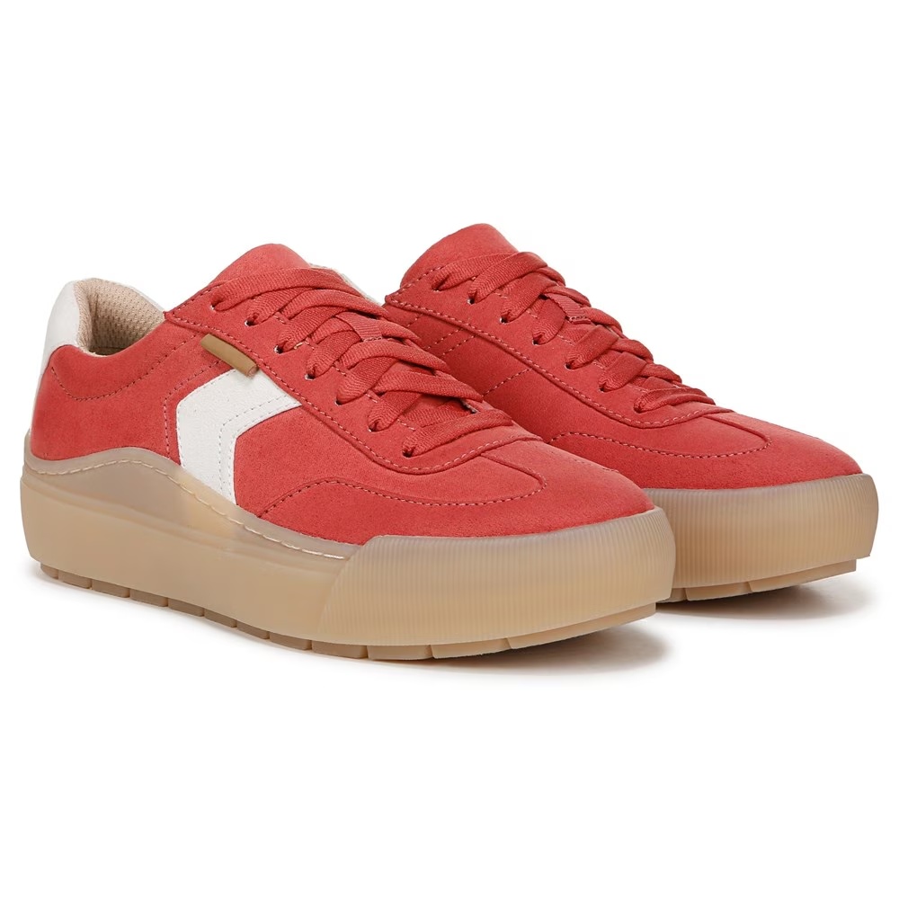 Кроссовки Dr. Scholl'S Time off win lace, red/cherry/pink