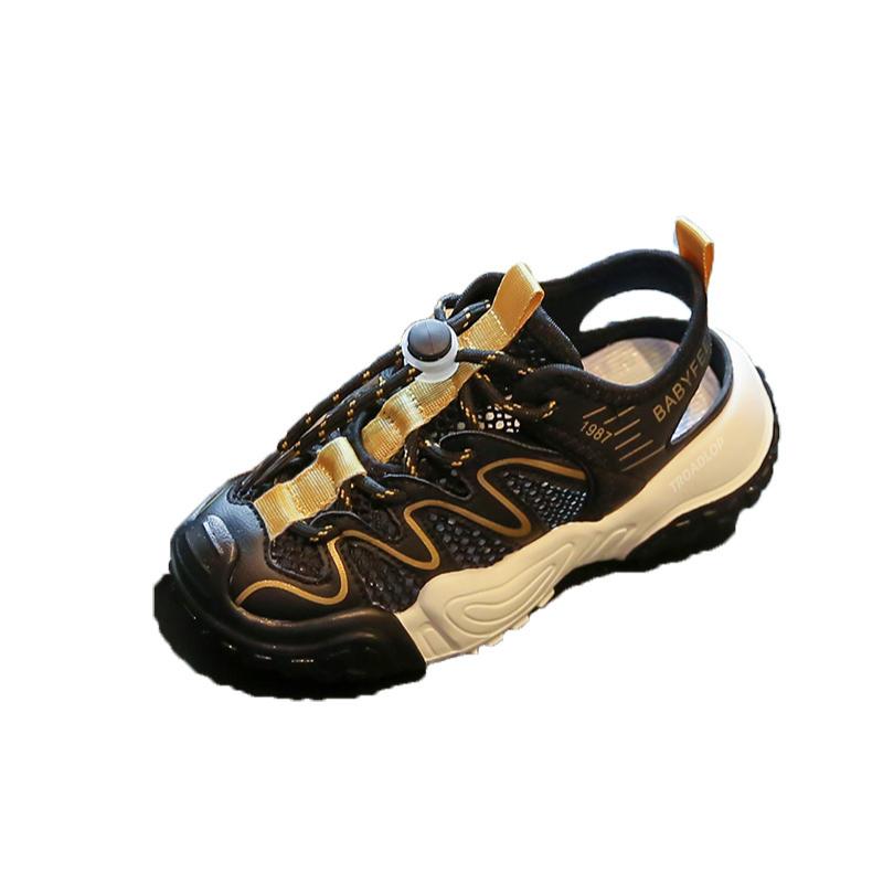 

Детские сандалии с противоскользящей подошвой, легкие, с амортизацией TROADLOP, черный