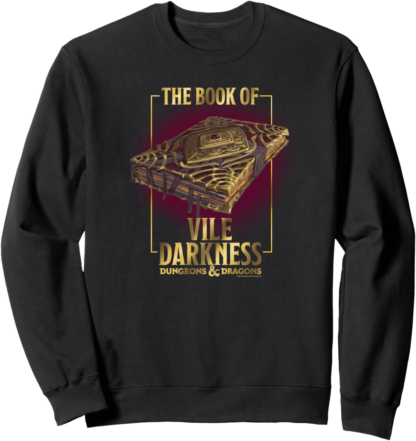 

Толстовка Dungeons & Dragons Vecna The Book of Vile Darkness, черная, Черный, Толстовка Dungeons & Dragons Vecna The Book of Vile Darkness, черная