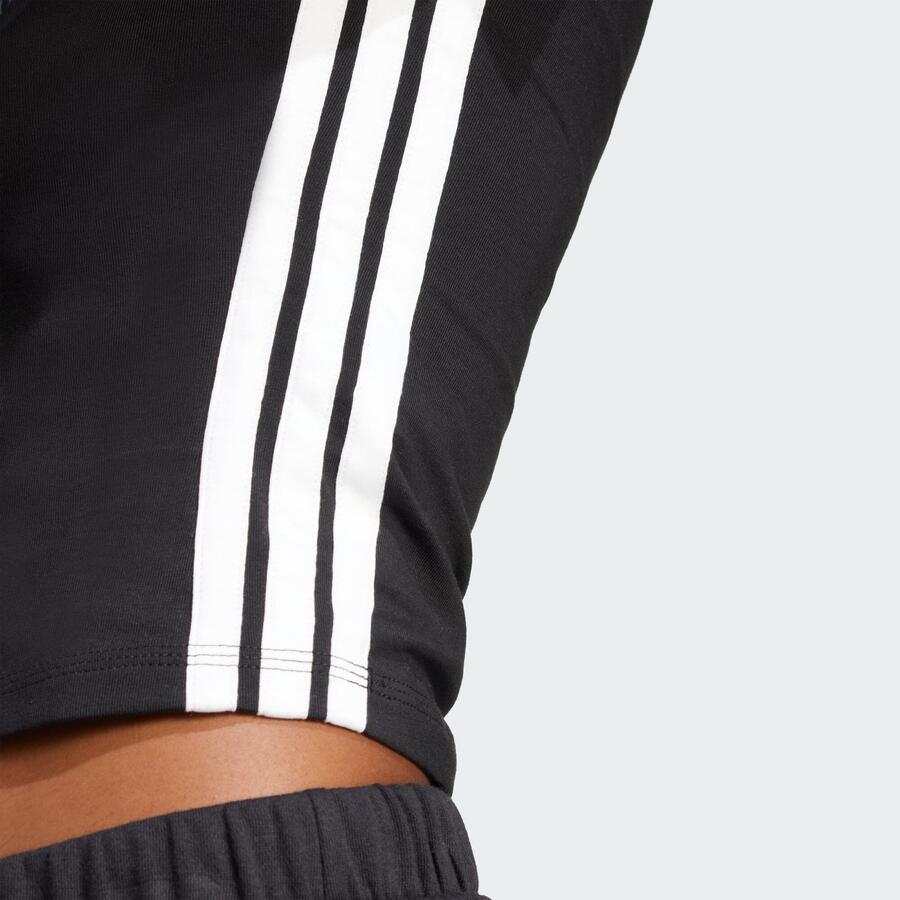 ADIDAS Детская футболка Essentials с тремя полосками — фото 4