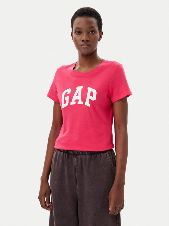 

Футболка обычного кроя 729555-08 Gap, розовый