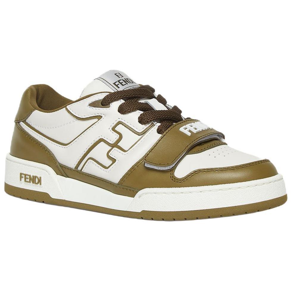 Кроссовки Low Top FENDI женские, зеленые — фото 2