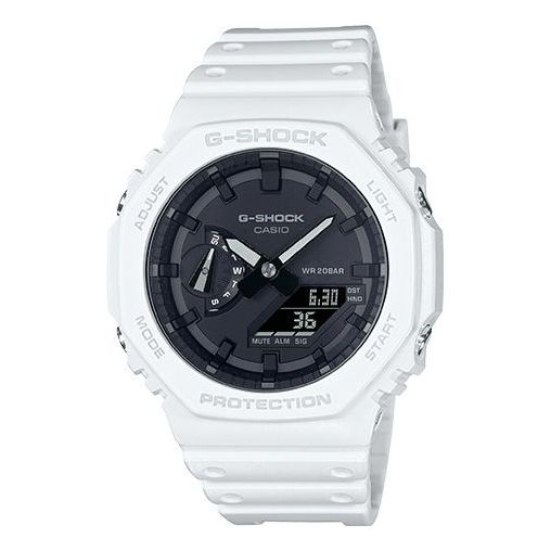 

Часы CASIO G-Shock Analog-Digital 'White', белый, Серый, Часы CASIO G-Shock Analog-Digital 'White', белый