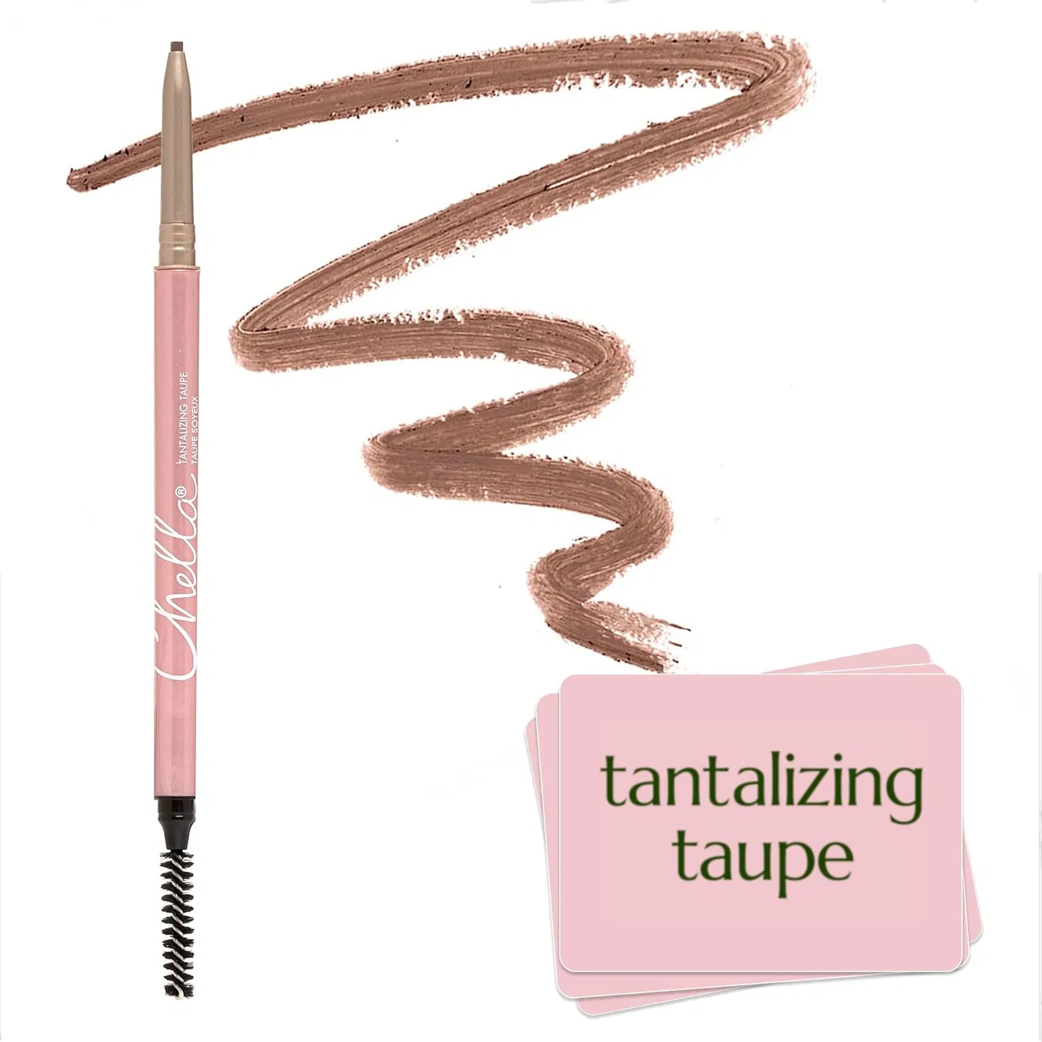Карандаш для бровей Chella Tantalizing Taupe, 0.09 г, коричневый