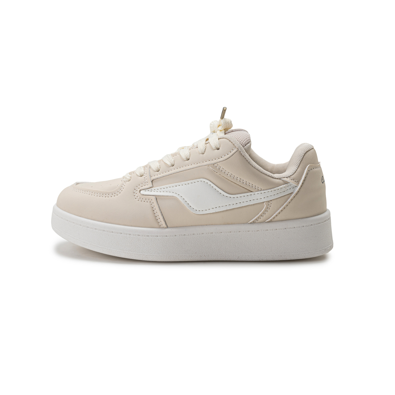 

CLEARTASTE Износостойкие и легкие низкие скейтерские кроссовки унисекс экрю, цвет Ecru