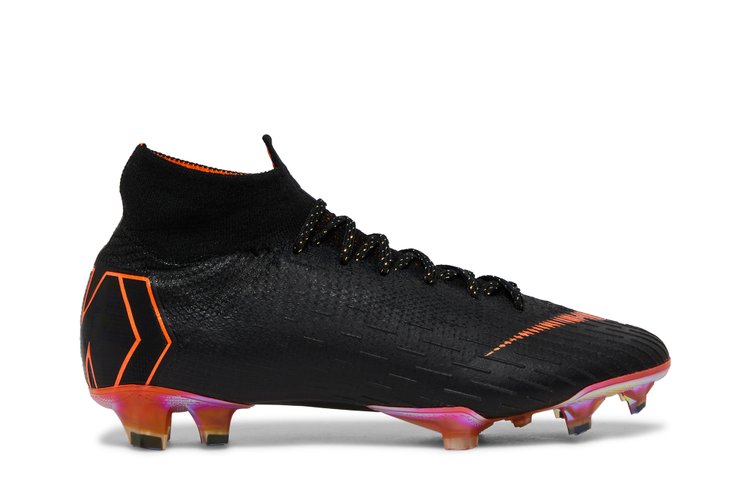 

Кроссовки Nike Superfly 6 Elite FG 'Black Total Orange', черный