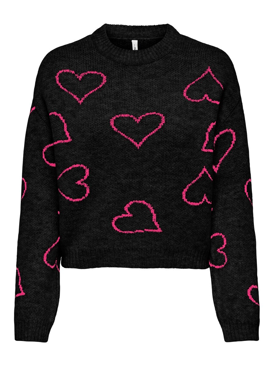 

Тонкий вязаный свитер ONLY Sweater, черный