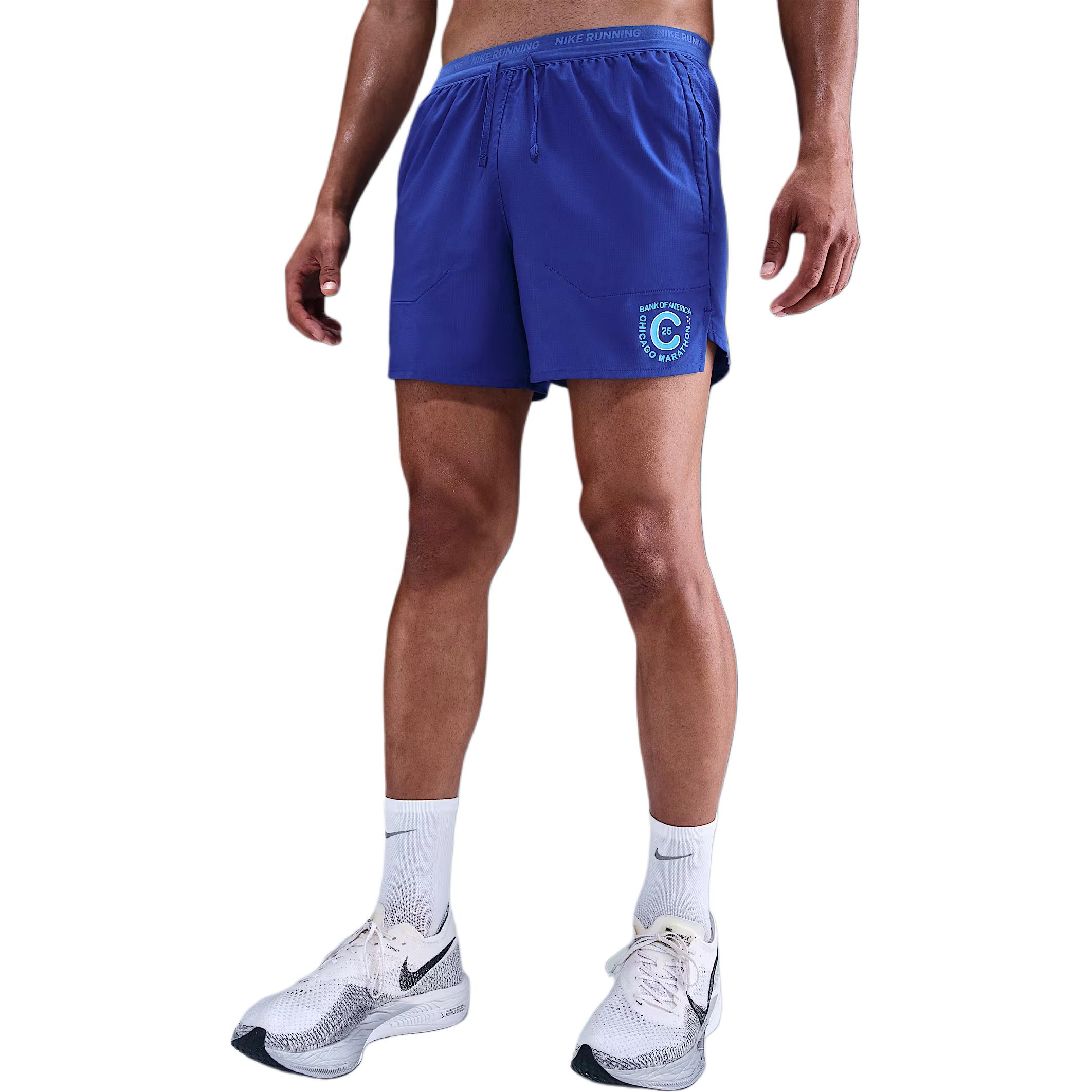 

Мужские беговые шорты Stride Dri-FIT 5" с подкладкой Nike, midnight синий