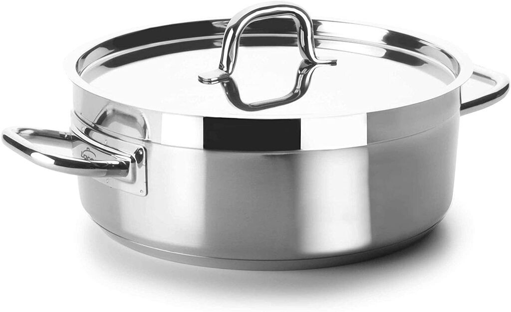

Lacor 54040S Сотейник CHEF LUXE 40CM Кастрюля, алюминий, диаметр 40 см, подходит для индукционных плит