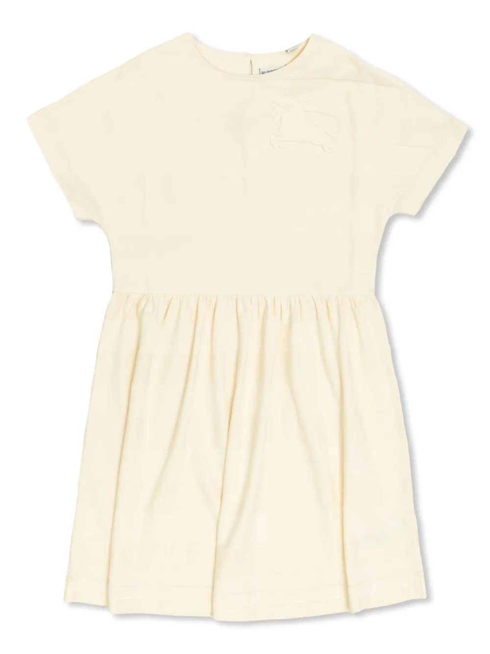 

Платье с логотипом BURBERRY KIDS, нейтральный
