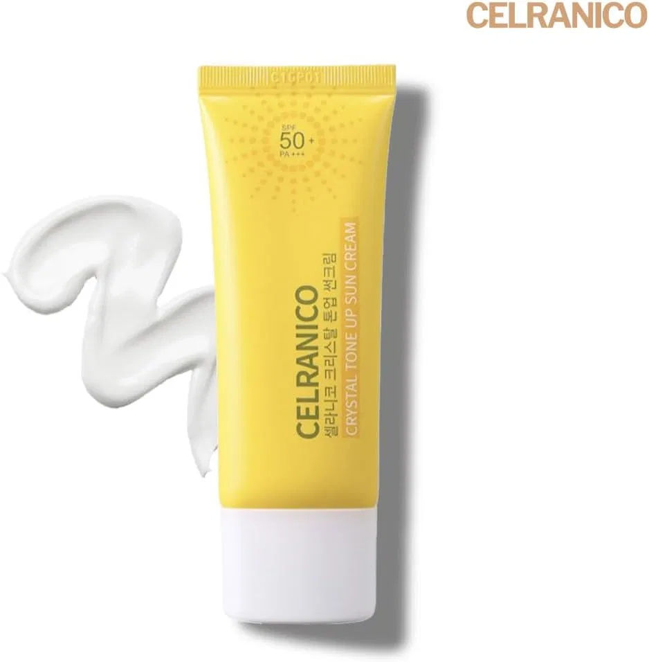 Солнцезащитный крем SPF 50+ PA++++ Celranico Crystal Tone Up 40 мл — фото 4