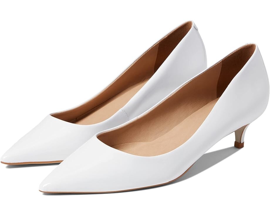 

Туфли Massimo Matteo Cia Kitten Pump, цвет White Patent