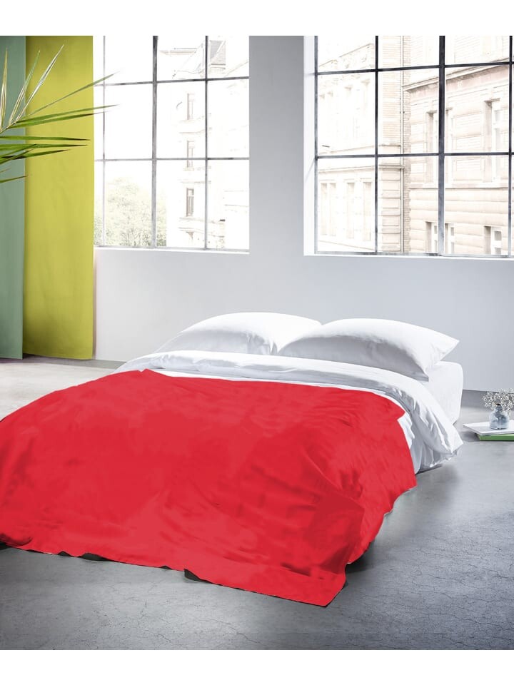 

Плед Fleuresse, красный