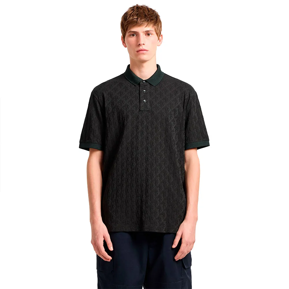 

Поло с коротким рукавом Armani Exchange XM000219_AF10337, черный