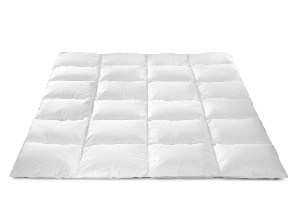 

Одеяло из натурального хлопка 100% пух, 135/200, 1,5 кг, белое Wilpol bis