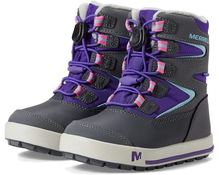 

Ботинки Merrell Snow Bank 3.0 Waterproof, цвет Ultra Violet/Grey