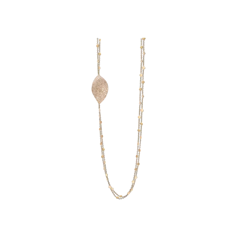 

Сотуар aleluia из розового золота с белыми и шампанскими бриллиантами - 16658r PASQUALE BRUNI