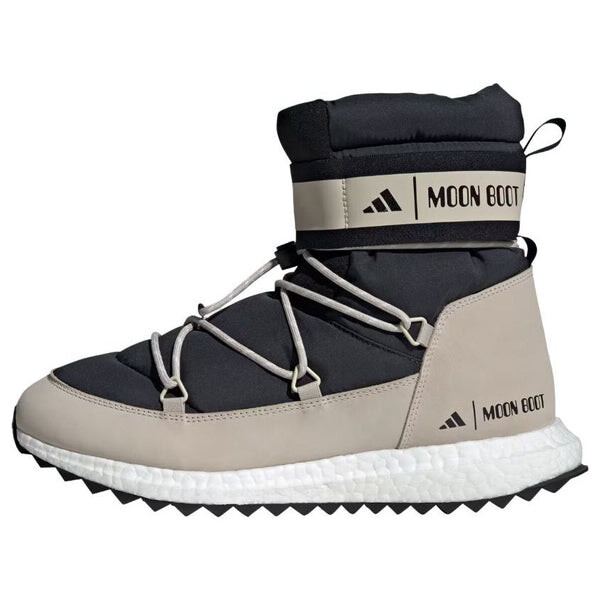 

Кроссовки moon boot moonboost high 'core black' Adidas, черный