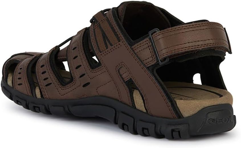 Мужские сандалии Geox U Terreno Grip aSports, темно-коричневый — фото 4
