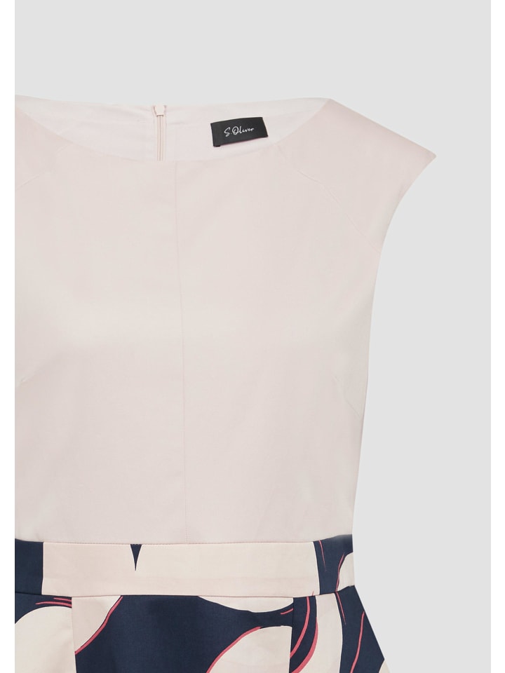 

Короткое платье s.Oliver BLACK LABEL, синий