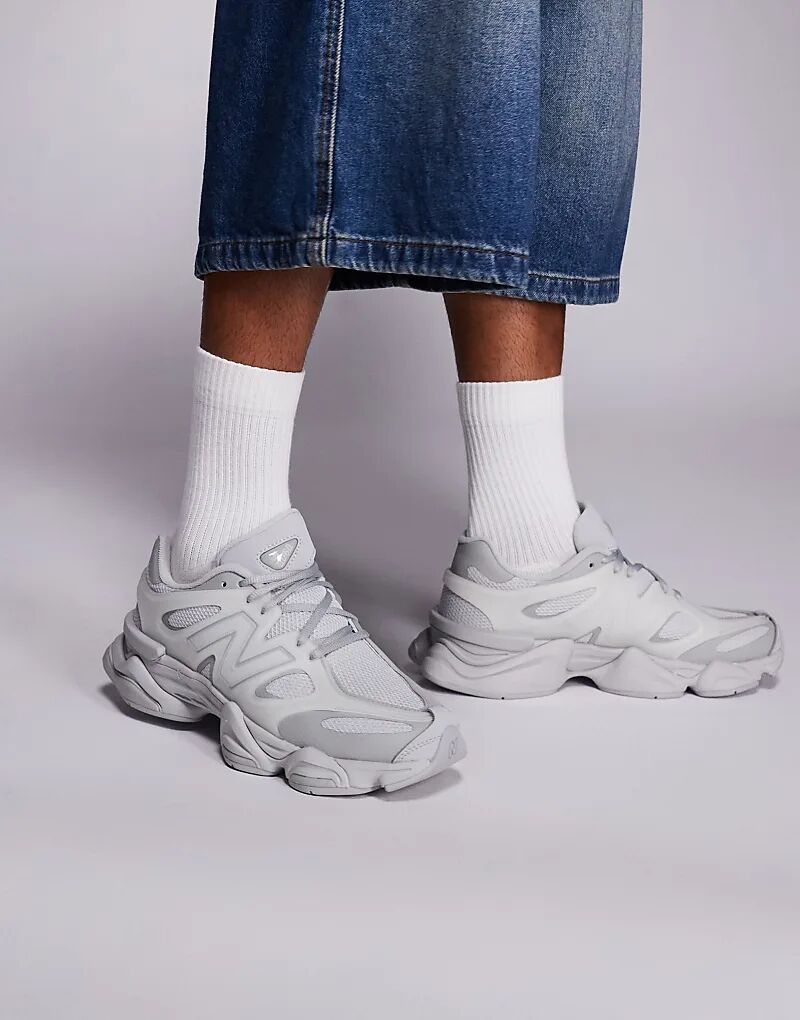 

Кроссовки унисекс New Balance 9060 серого цвета