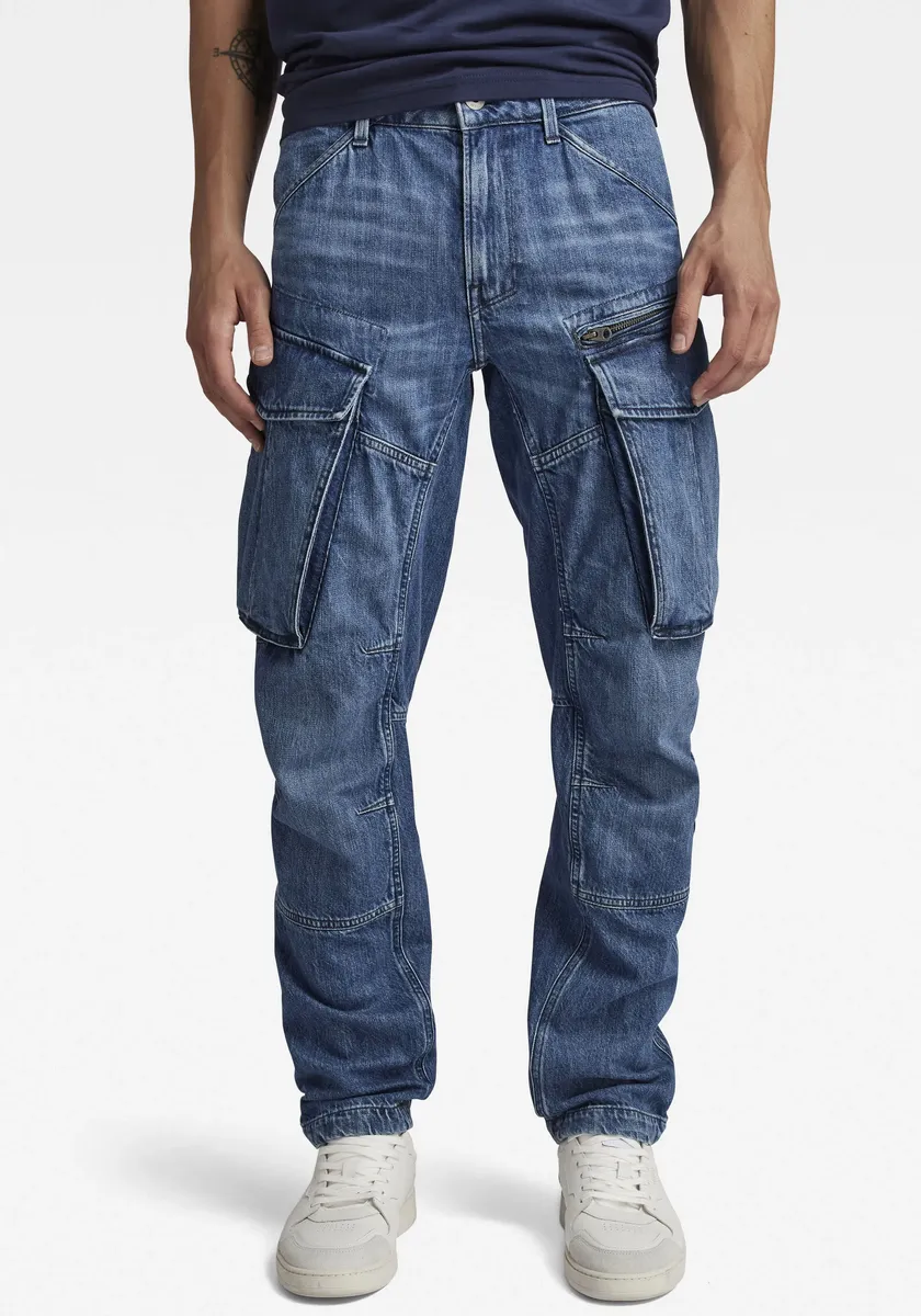 

Брюки-карго G-Star RAW "Rovic zip 3d Regular Tapered", цвет Faded Cliffside Blue