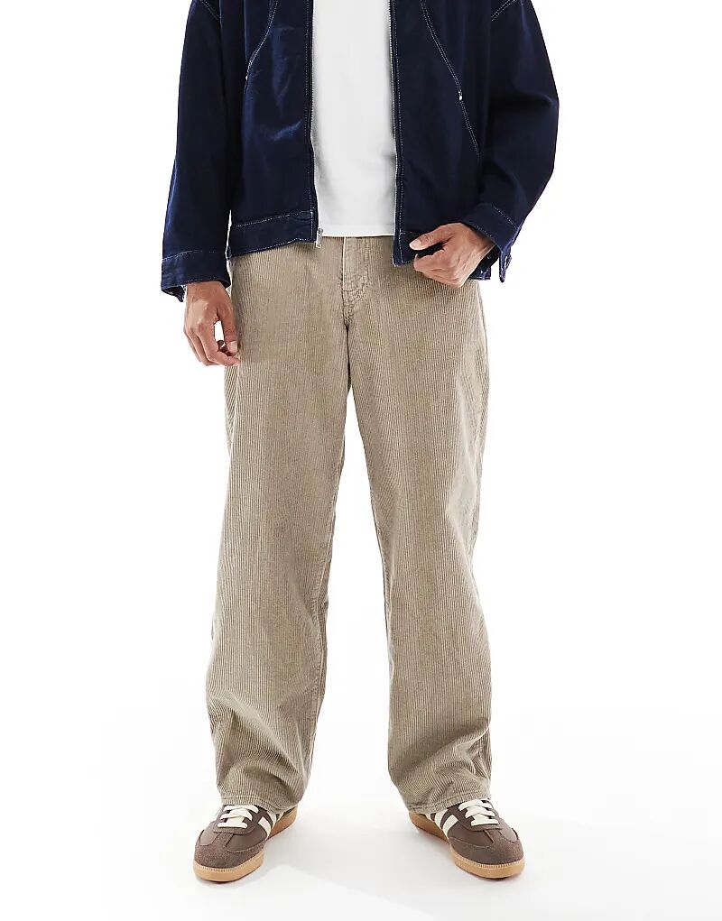 

Брюки Levi's 578 свободного кроя с пятью карманами бежевого цвета