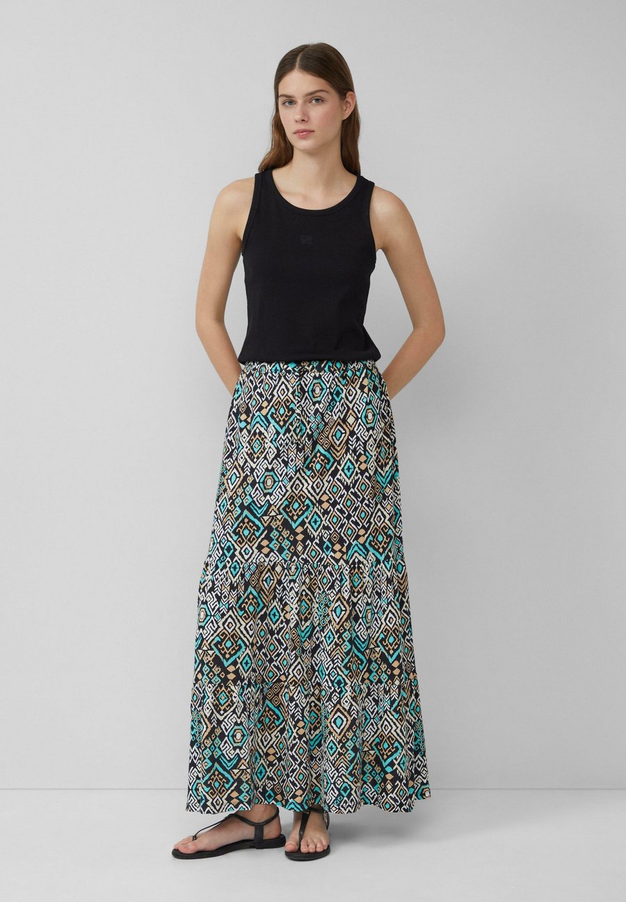 

Юбка s.Oliver STUFEN, Schwarz/Mottled Black