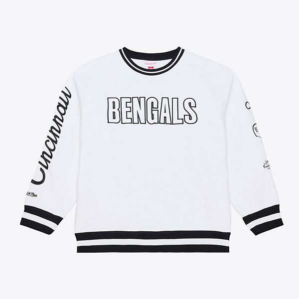

Мужской белый свитшот Cincinnati Bengals Arctic Fleece Mitchell & Ness