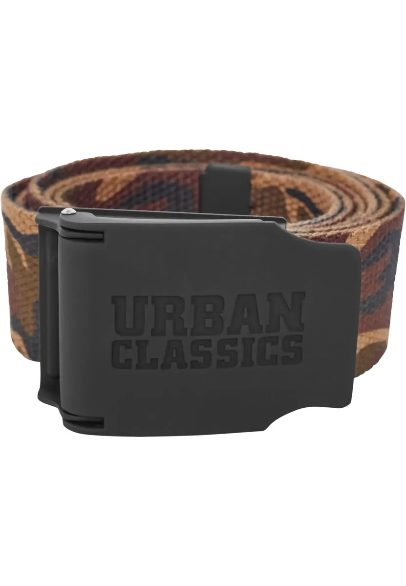 

Поясной ремень URBAN CLASSICS " Urban Classics Unisex Woven Belt Rubbered Touch UC", цвет Wood Camo