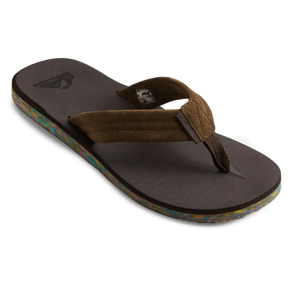 

Сандалии мужские Quiksilver Carver Suede Recycled, коричневый