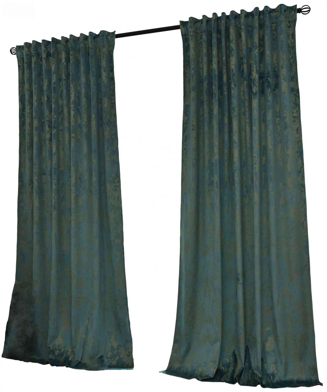 

Штора Gardinenbox, 140x245 см, бирюзовый