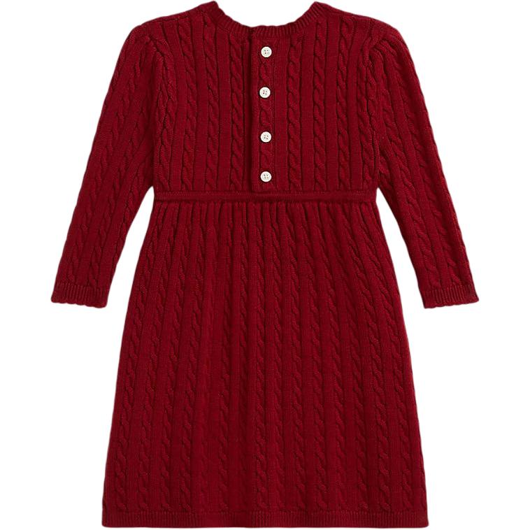 Комплект с юбкой для малышей Polo Ralph Lauren, красный — фото 3
