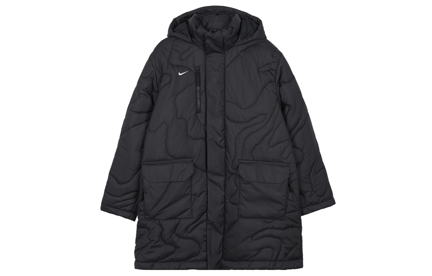 

Мужская стеганая куртка Nike, цвет Black