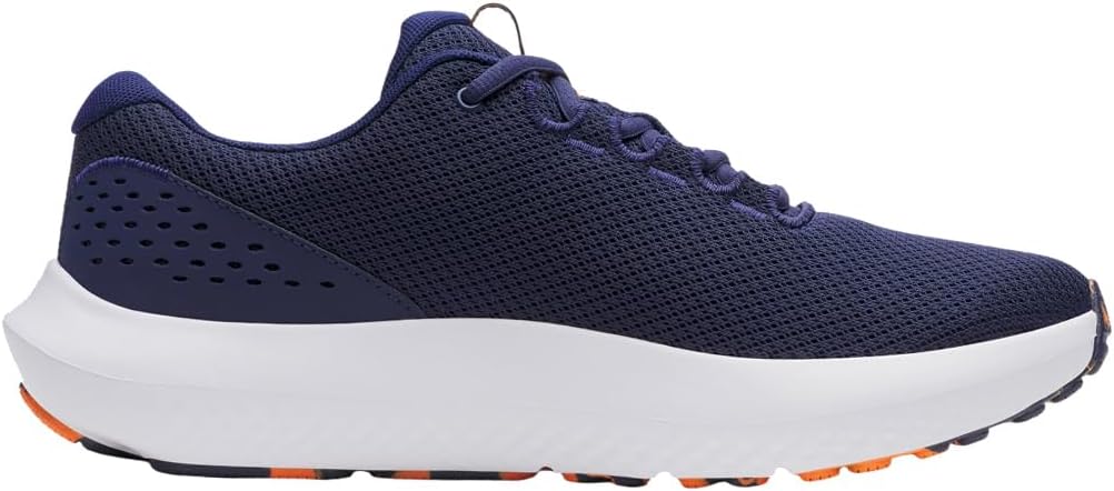 Мужские кроссовки Under Armour Charged Rogue 4, синий/оранжевый — фото 4