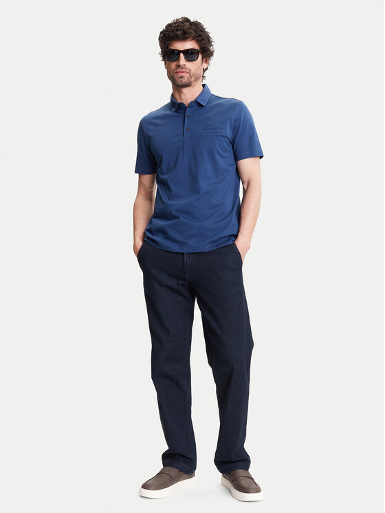 

Рубашка поло стандартный крой C5 21514.2122 Pierre Cardin, синий