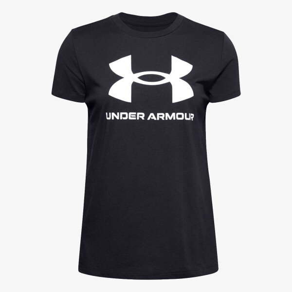 

Футболка ua sportstyle с логотипом ss Under Armour, черный