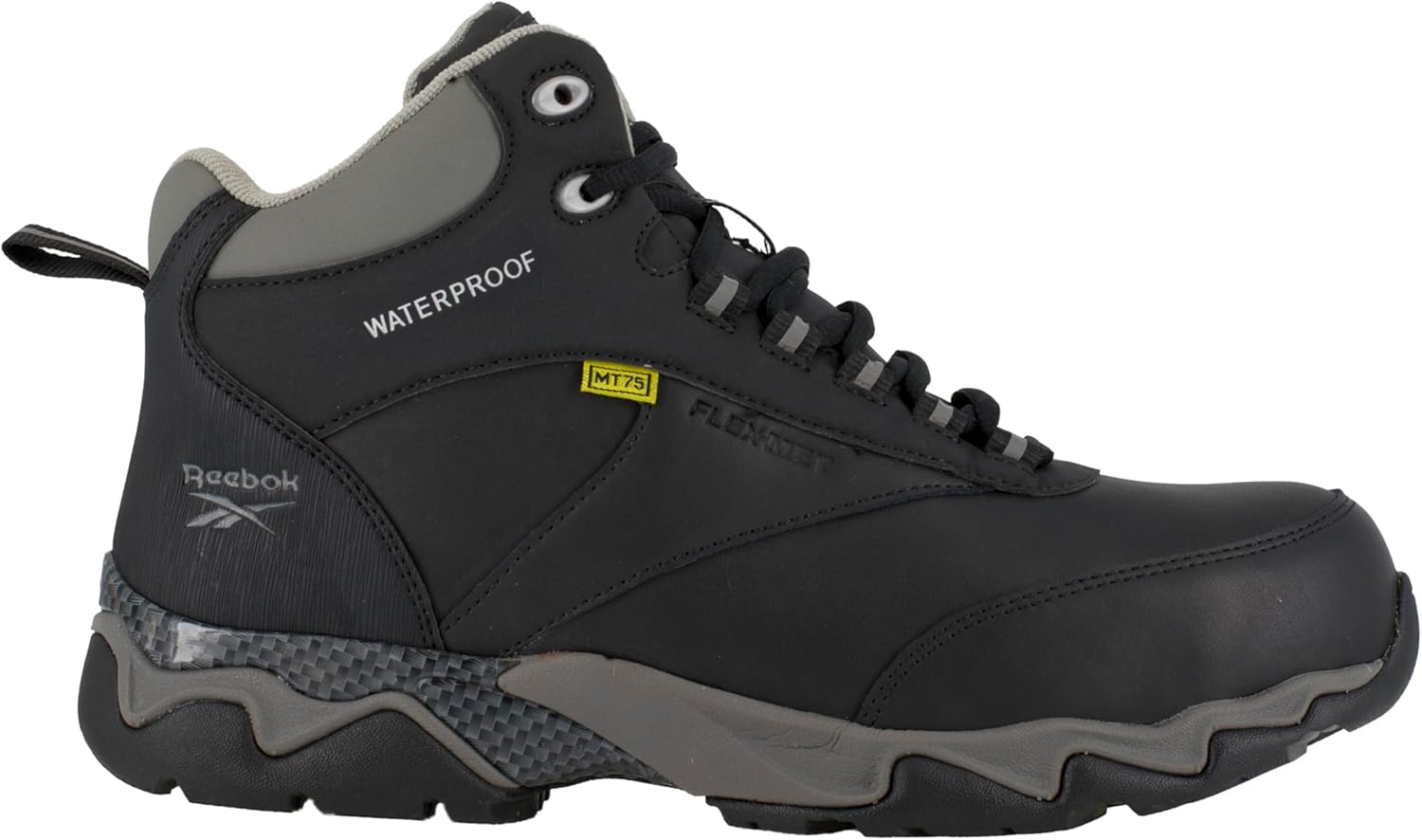 Мужские ботинки Reebok Work Beamer Hiker, белый/черный/серый — фото 2