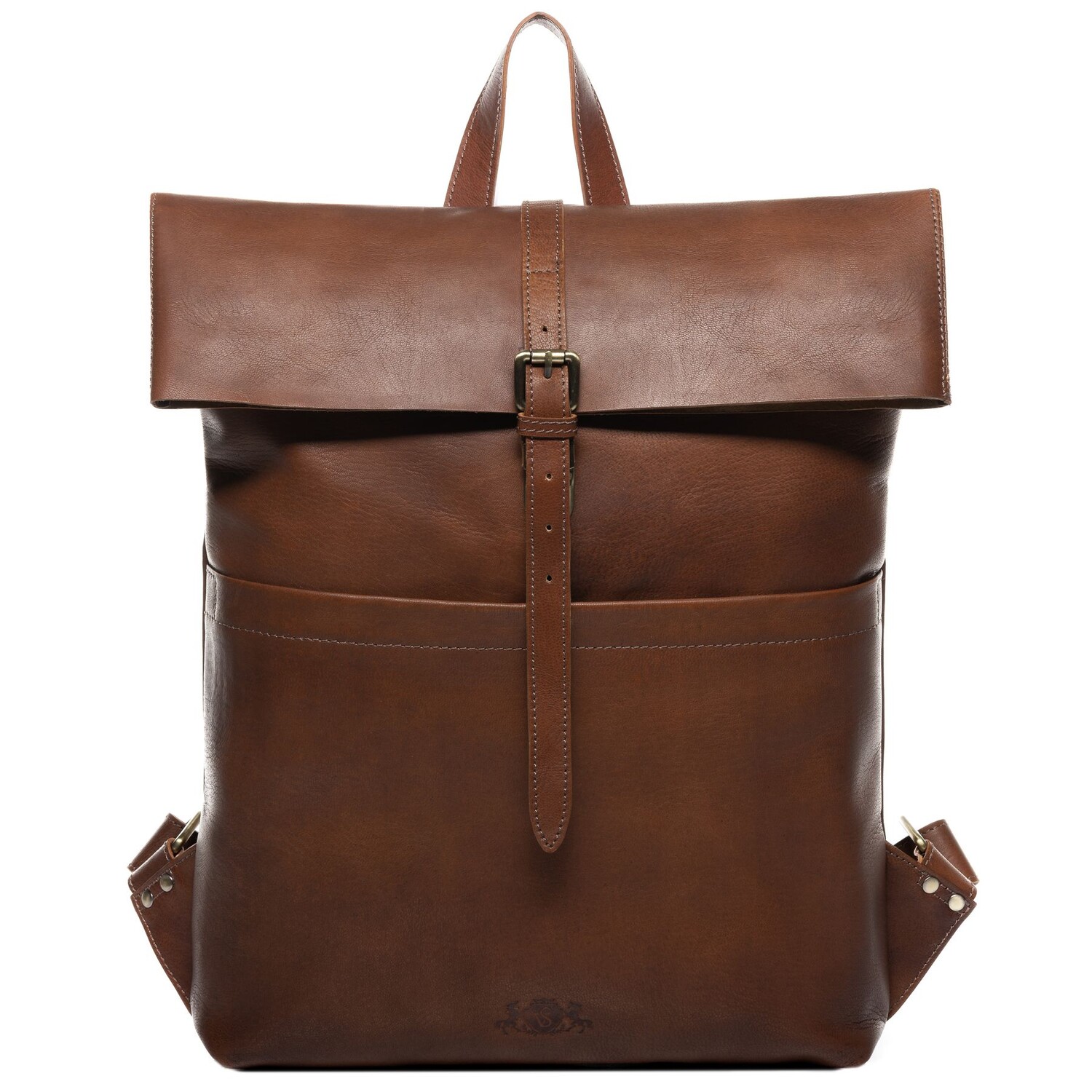 

Рюкзак SID & VAIN Leder Leder Backpack Herren CLAY, коричневый