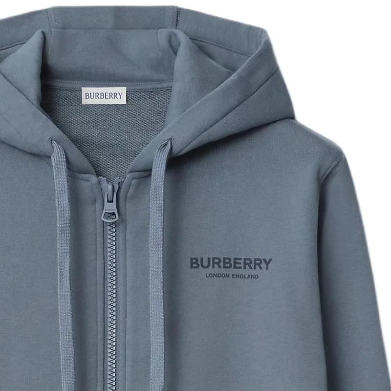 Толстовка мужская Burberry с капюшоном, стиль главной улицы, Carbon синий — фото 3