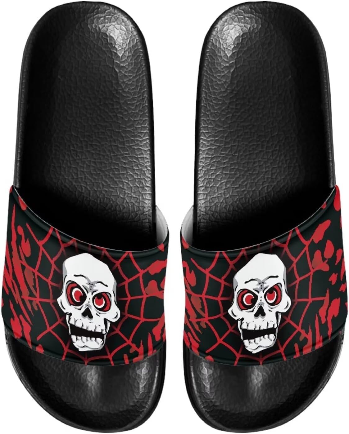 

Мужские тапочки Pugasmiru, шлепанцы, нескользящие для душа, домашняя повседневная обувь, красный