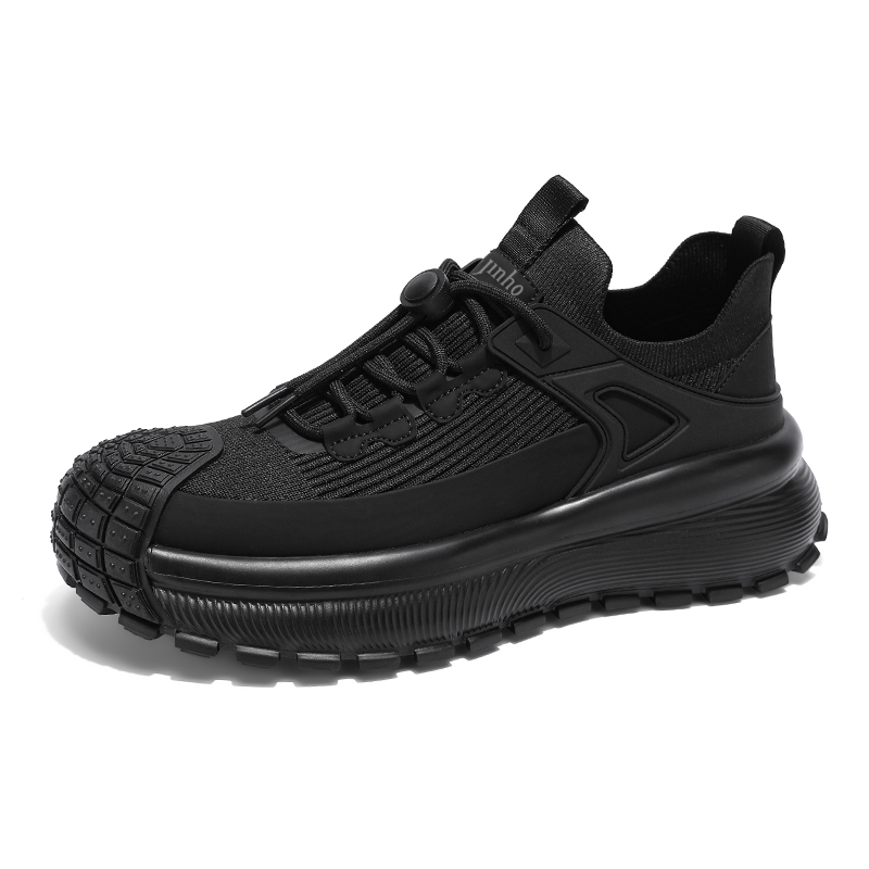 

Низкие массивные кроссовки мужские Jinho, Black