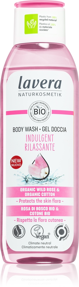 

Нежный для кожи гель для душа с ароматом розы Lavera, 250 мл