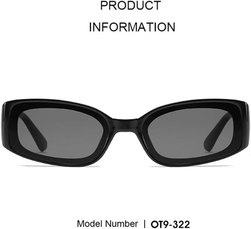 

Солнцезащитные очки прямоугольной формы 2027 года для женщин и мужчин, винтажные солнцезащитные очки с защитой от УФ-излучения UV400, летние MTZJH, C5 Clear