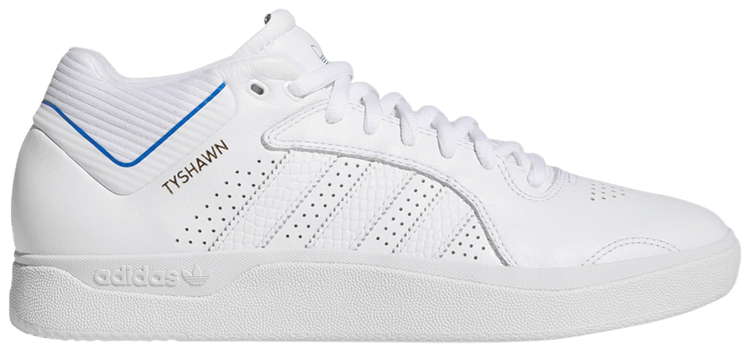 

Кроссовки adidas Tyshawn 'White Blue Bird', белый
