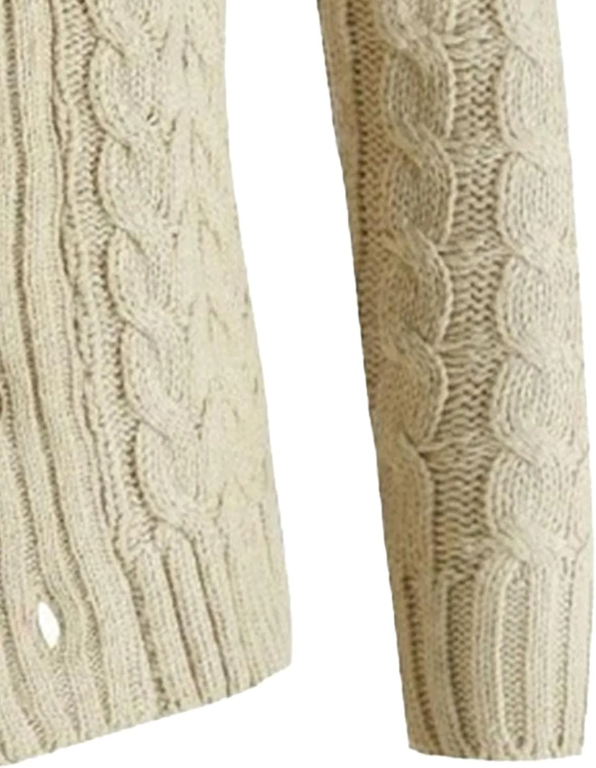 Кардиган с шальным воротником для мужчин, вязаный, фактурный — фото 3