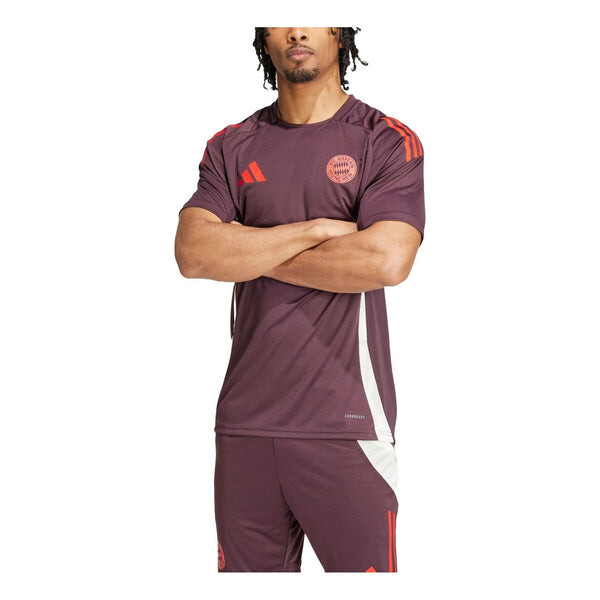 

Футболка fc bayern tiro 24 training football jersey asia sizing Adidas, бордовый