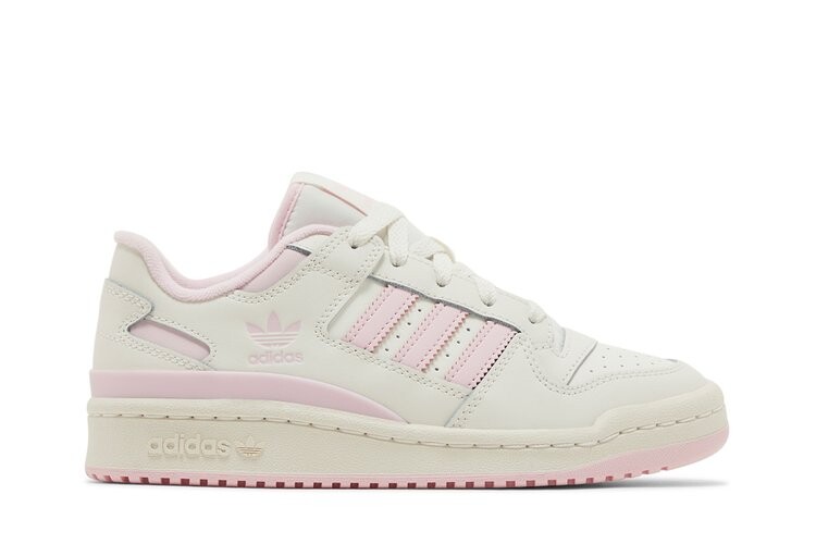 Кроссовки Wmns Forum Low CL, цвет White Clear Pink